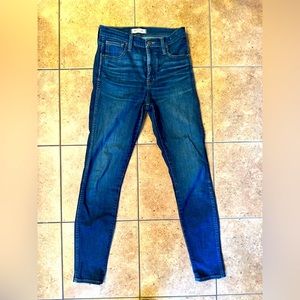 Madewell 10” High Rise Skinny Jeans - size 26